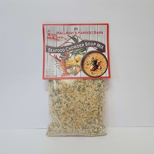 Halladay's Soup Seafood Chowder Mix - 4.2 oz <span style='padding-left:.5em;float:center;color:red;'>*NEW*</span>
